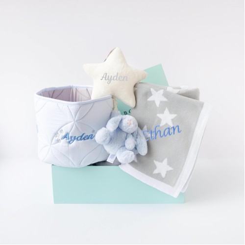 New Nursery Gift Box - Blue Star